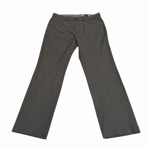 Greg Norman Everbest Pants Mens 34x30 Golf Athleisure Gray Stretch Chinos